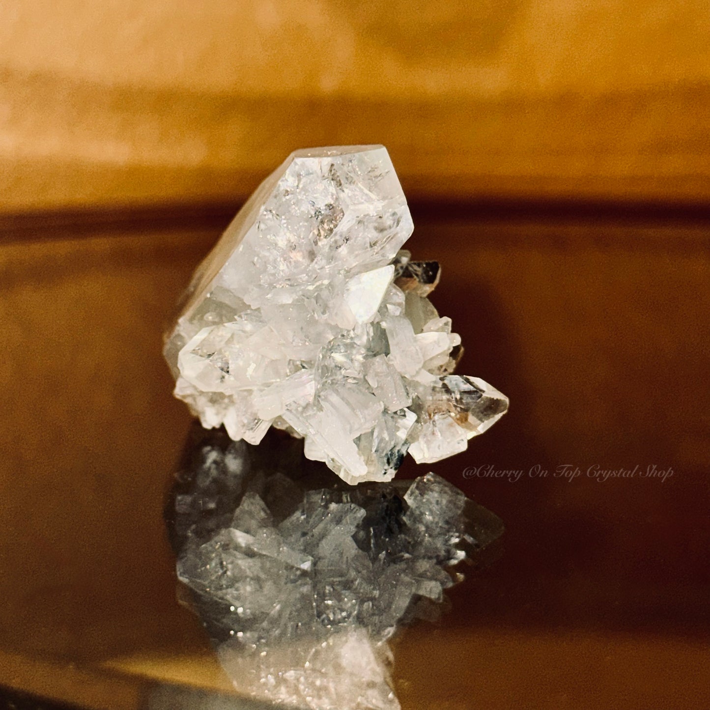 Diamond Apophyllite DT with Ruffles mini cluster