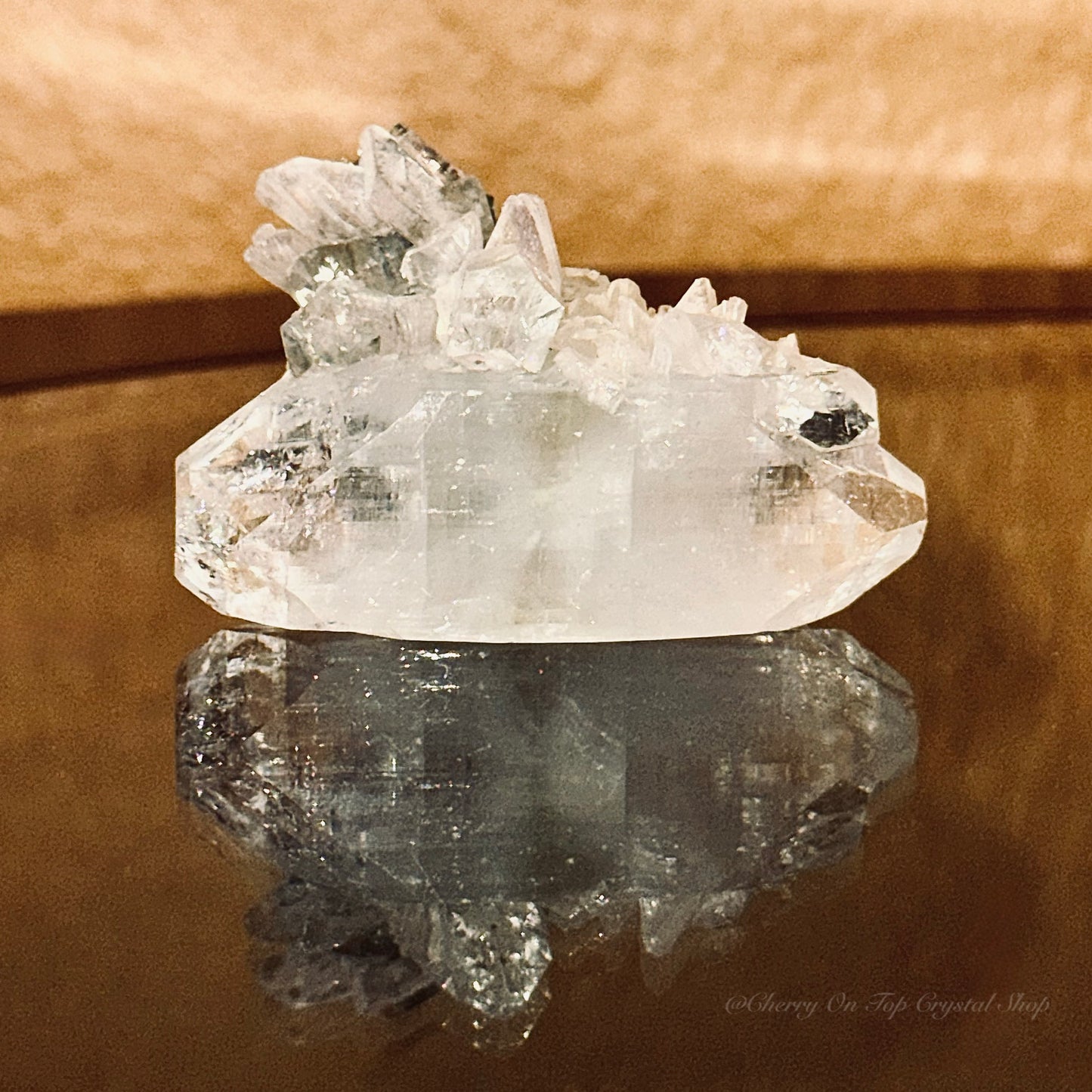 Diamond Apophyllite DT with Ruffles mini cluster