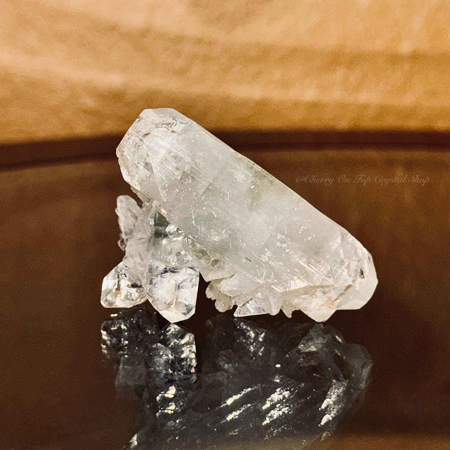 Diamond Apophyllite DT with Ruffles mini cluster