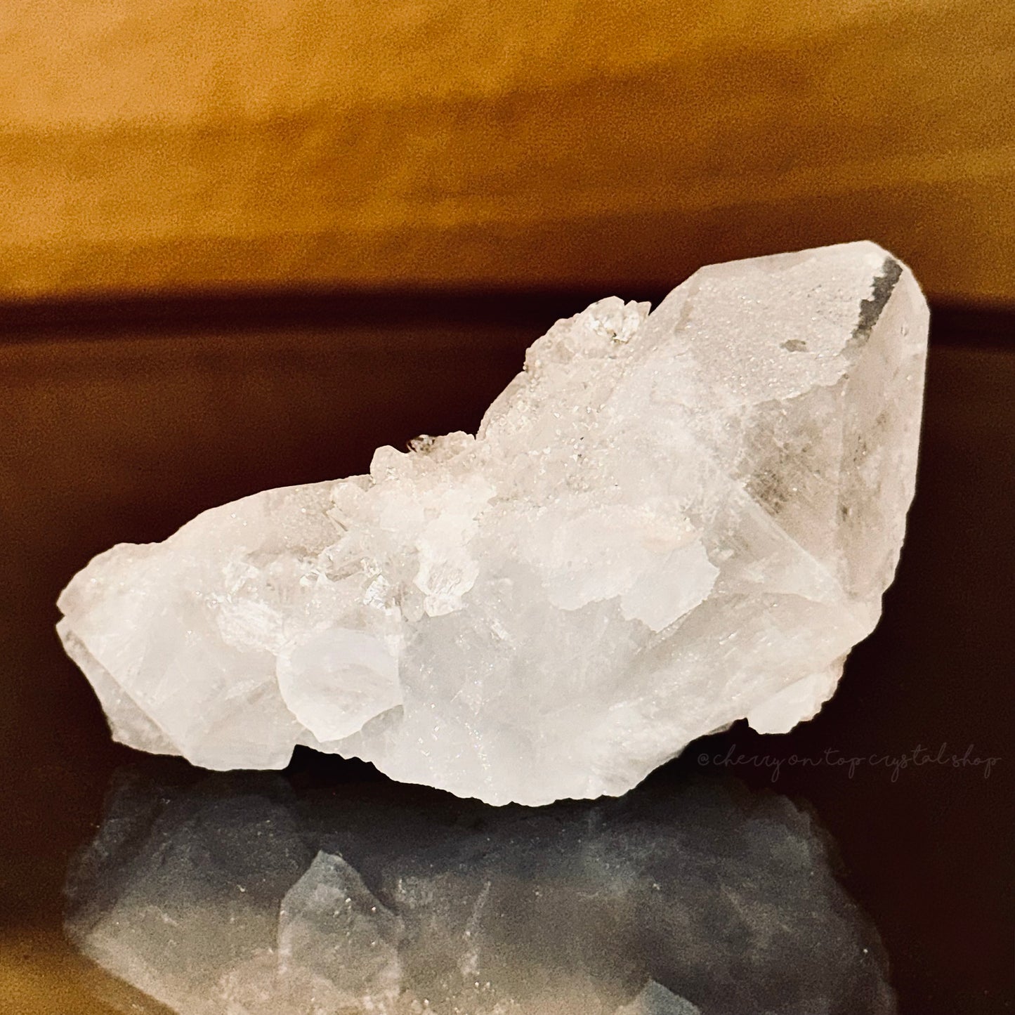 White Sugar Apophyllite Mini Cluster