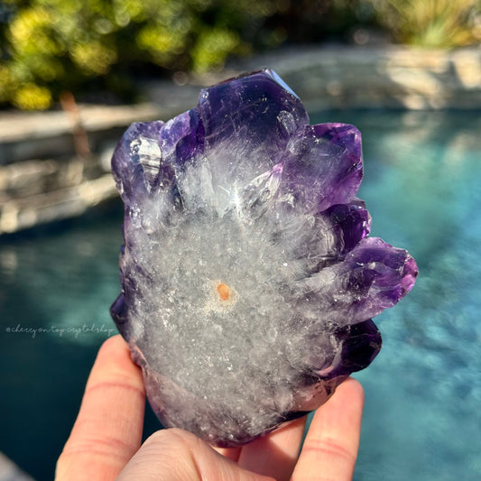 Juicy Grape Amethyst Flower