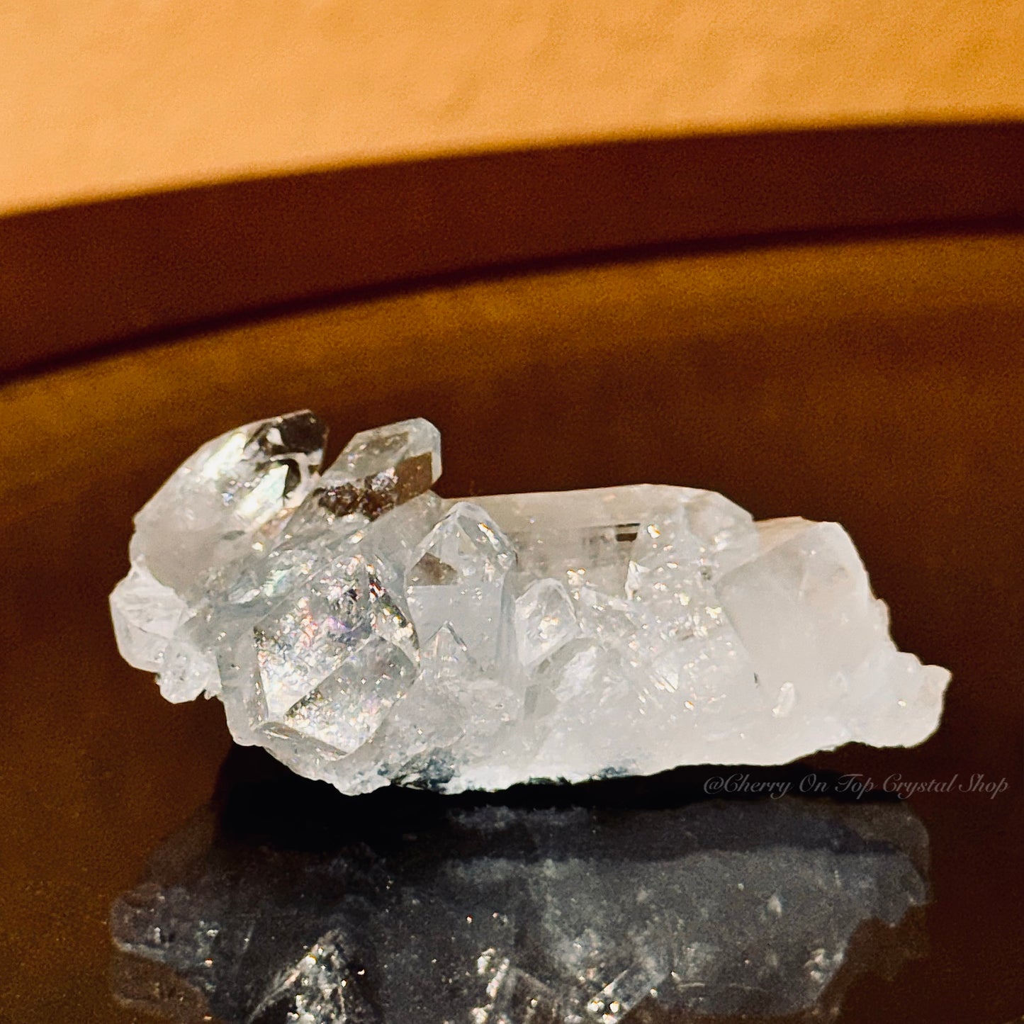 Diamond Apophyllite Rainbow Mini Cluster