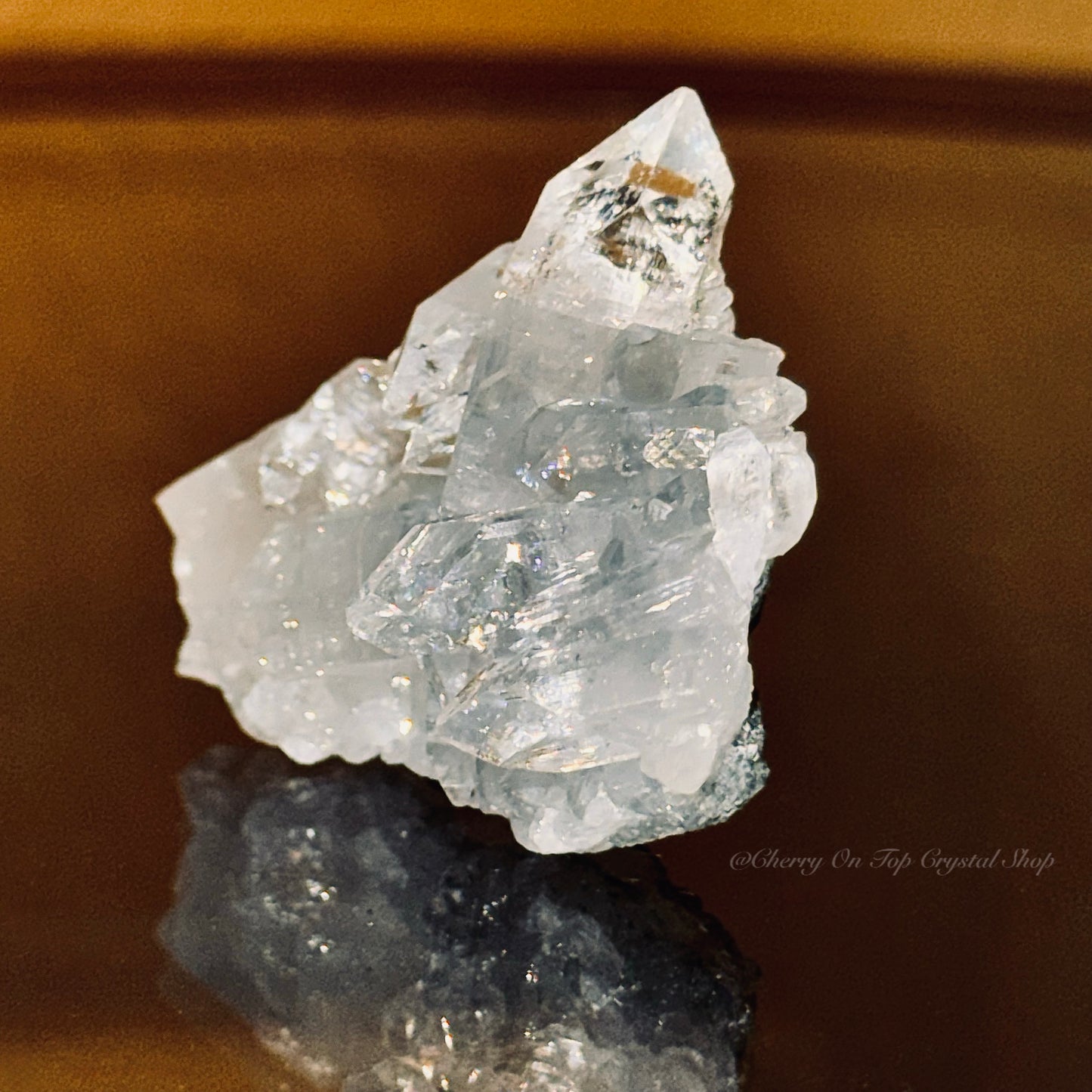 Diamond Apophyllite Rainbow Mini Cluster