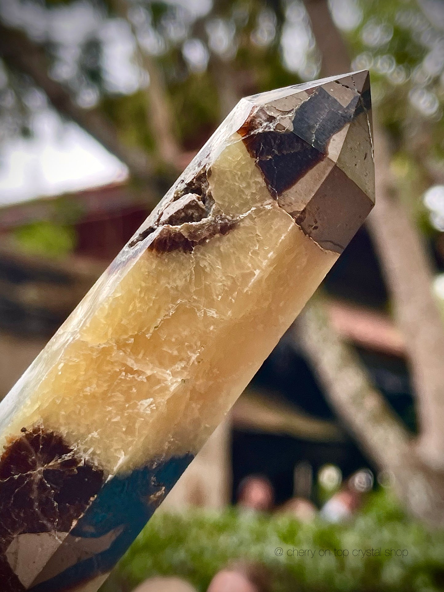 Septarian Dragon Stone Tower