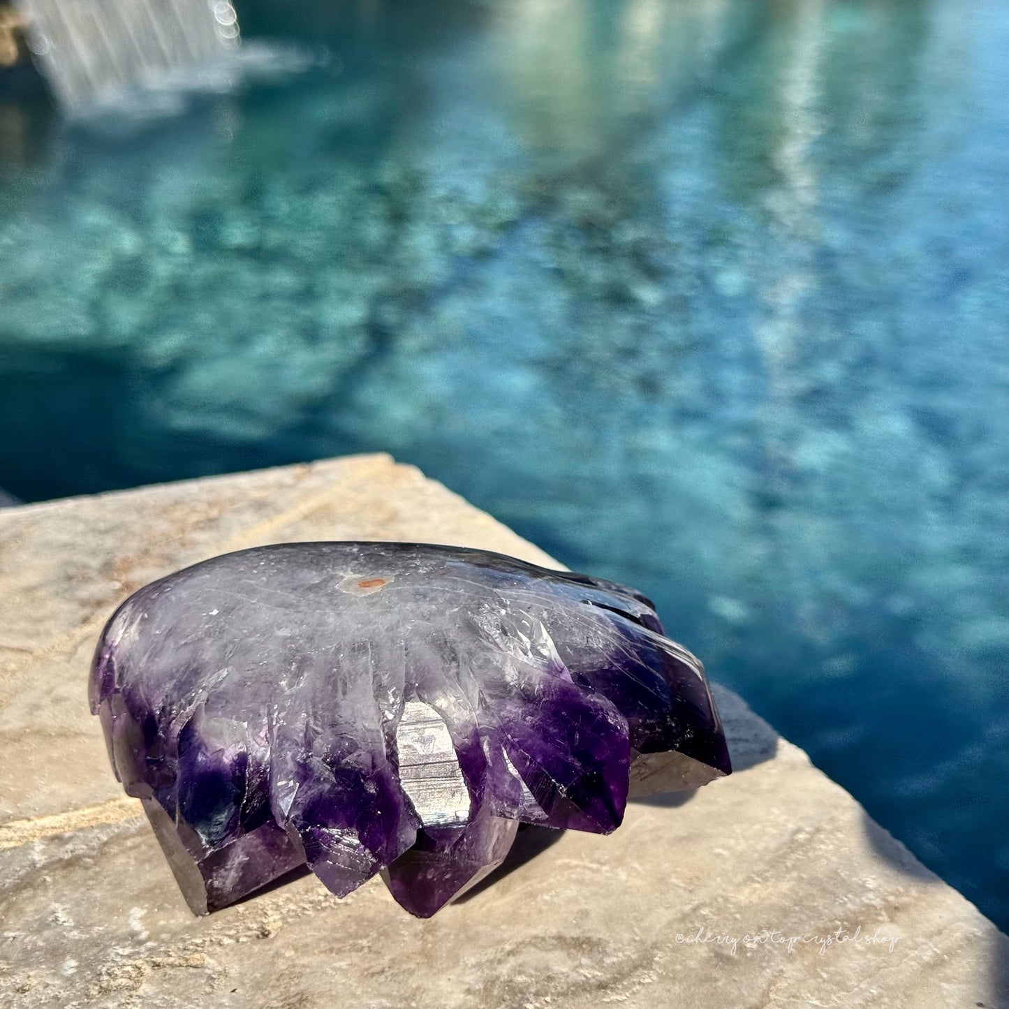 Juicy Grape Amethyst Flower