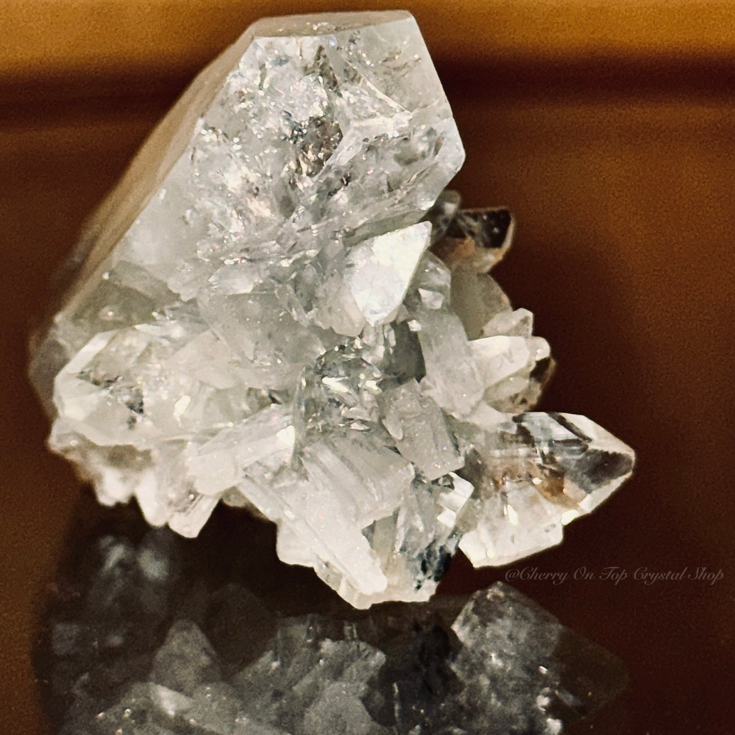 Diamond Apophyllite DT with Ruffles mini cluster