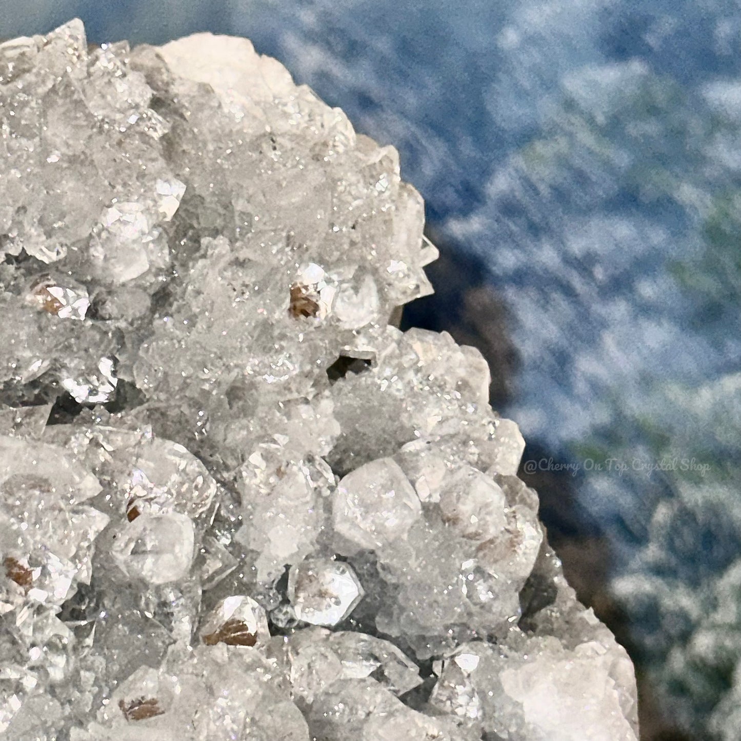 Diamond Apophyllite Sugar Snowball ✨Collection Piece✨