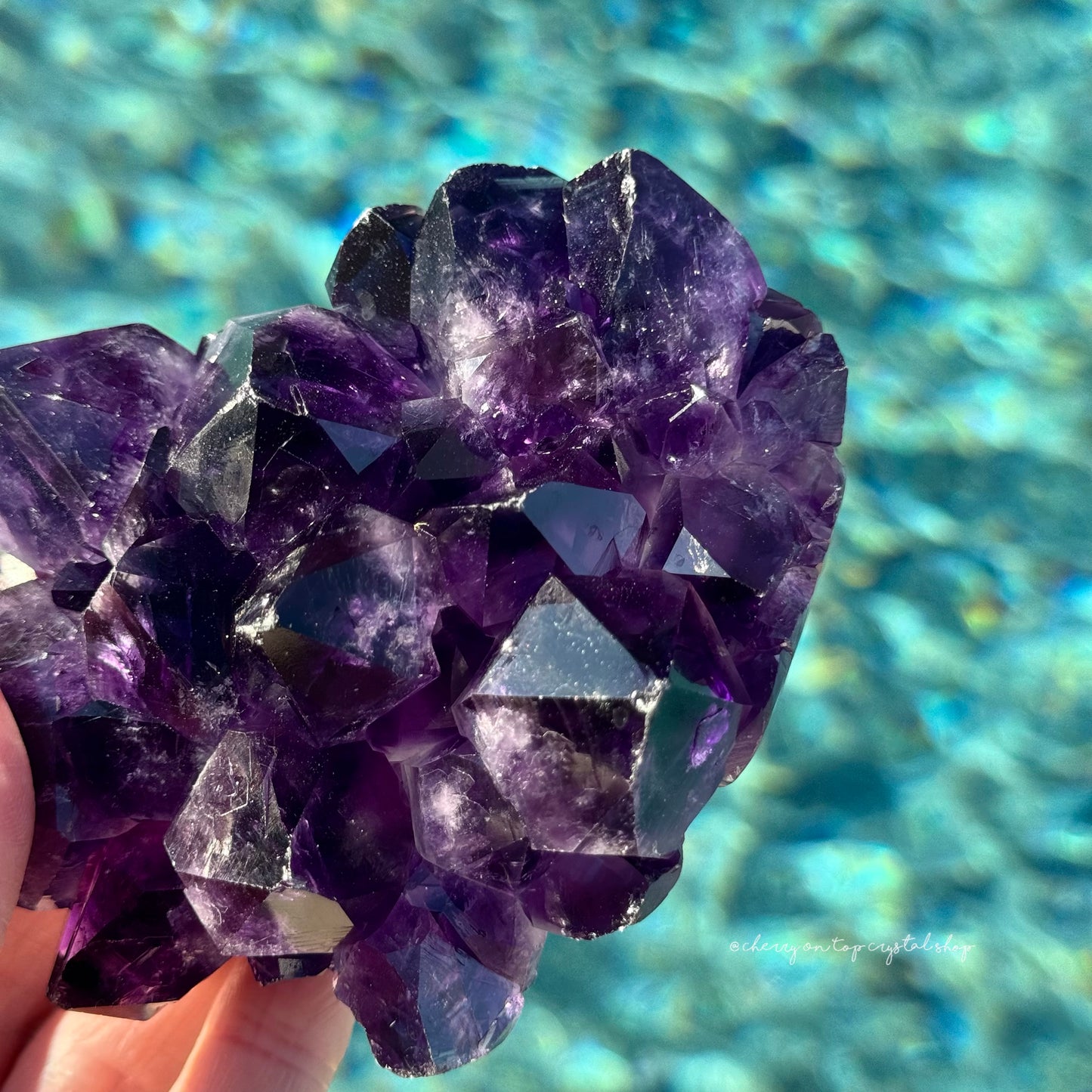 Juicy Grape Amethyst Flower