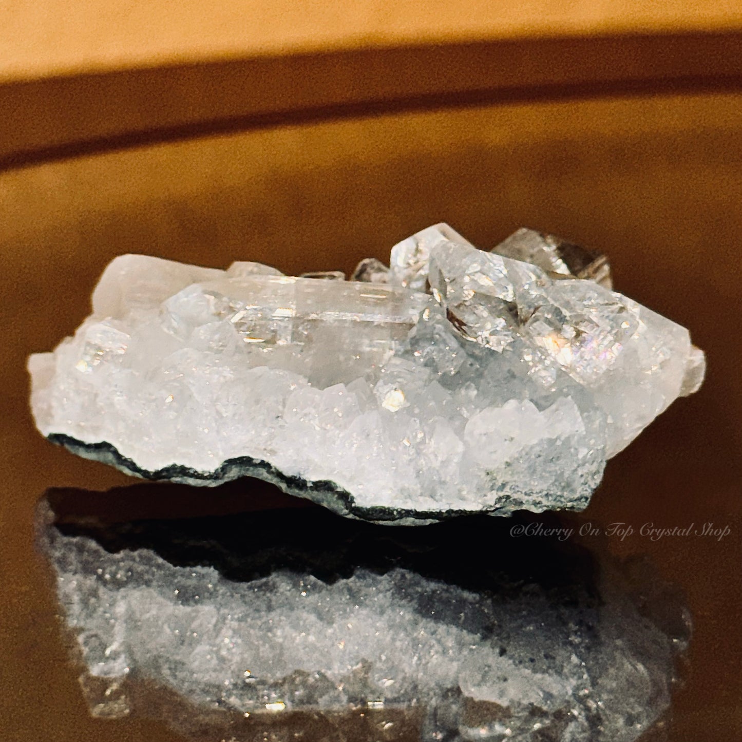 Diamond Apophyllite Rainbow Mini Cluster