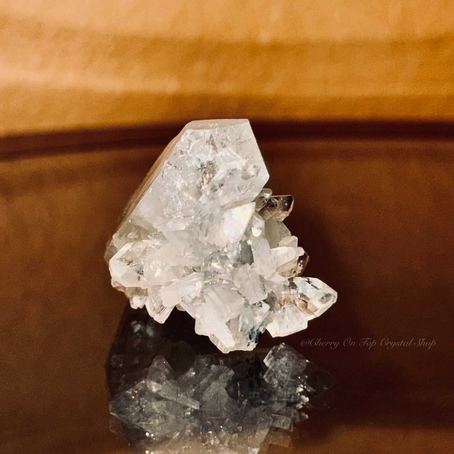 Diamond Apophyllite DT with Ruffles mini cluster
