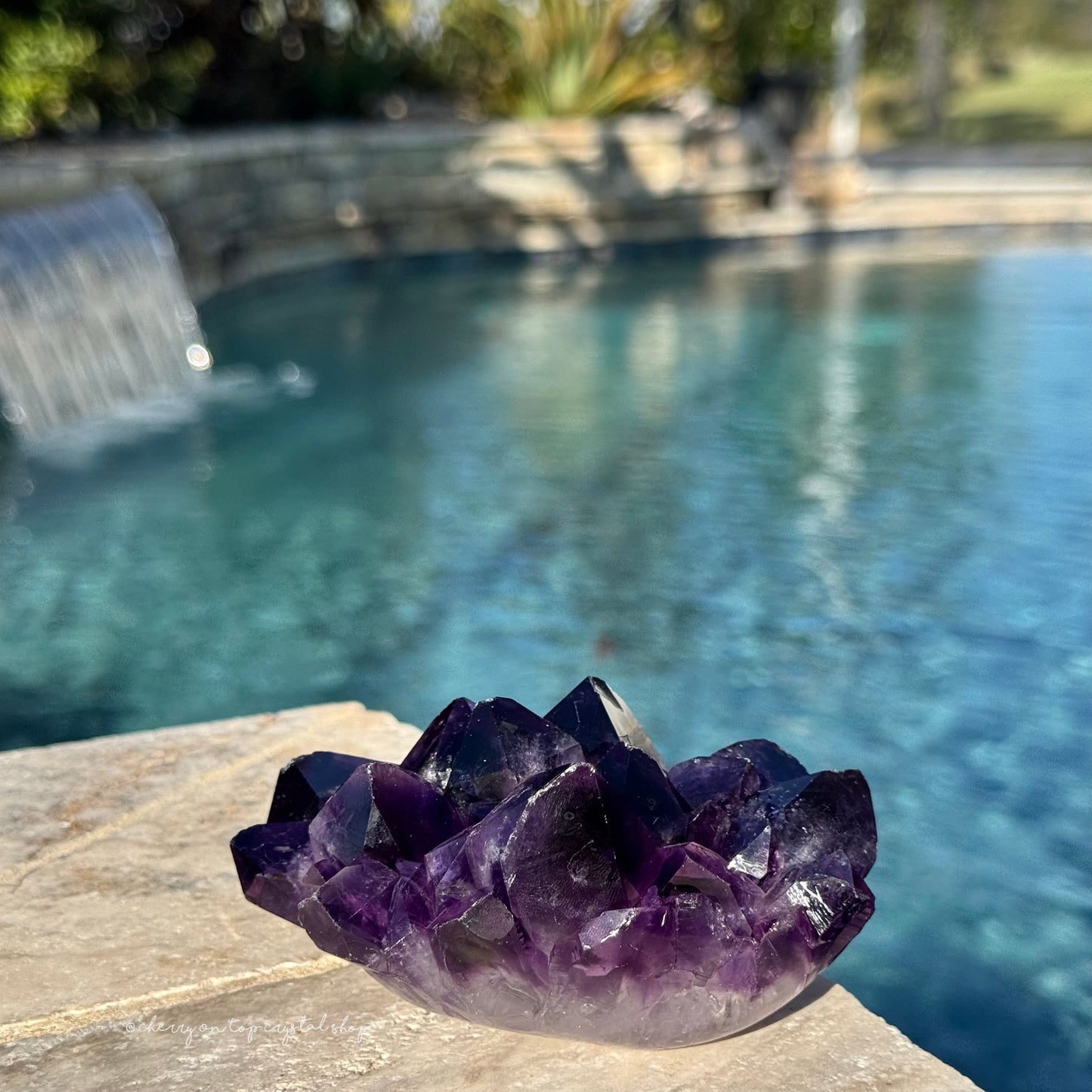 Juicy Grape Amethyst Flower